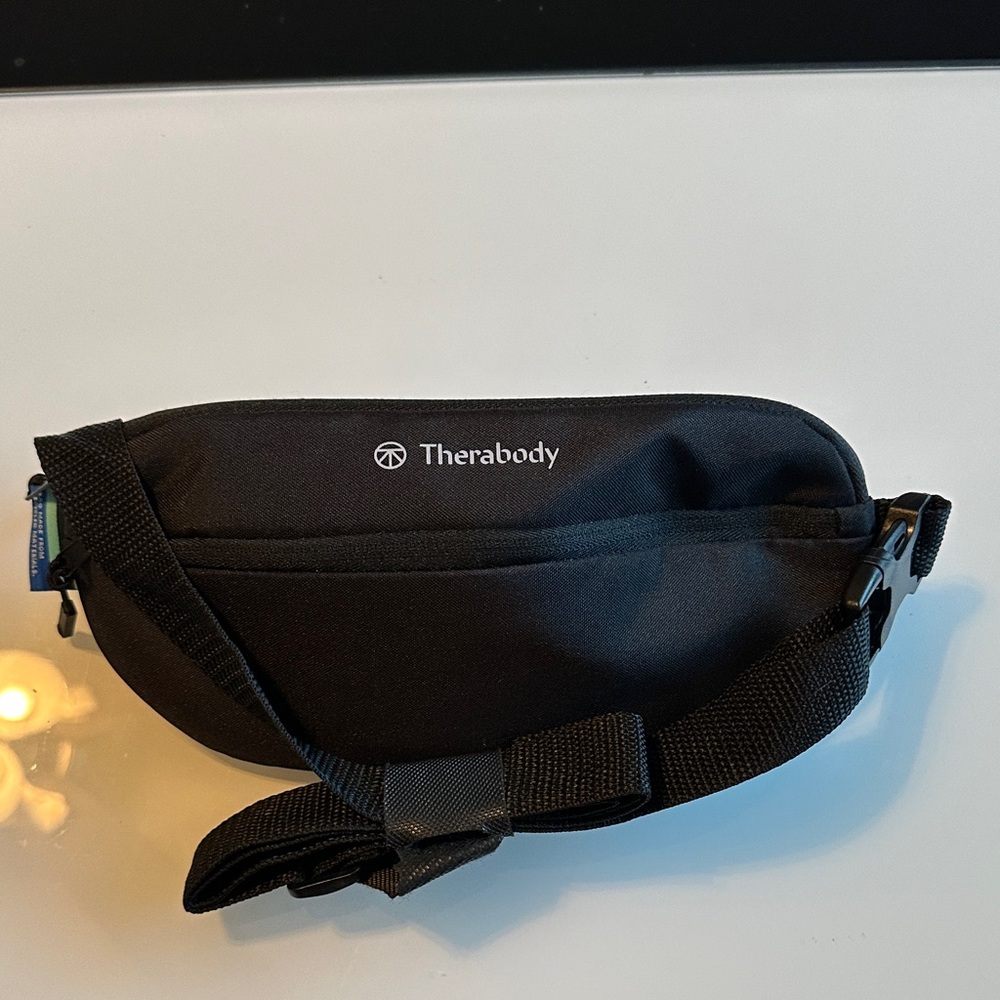 Therabody Black Belt Bag for Men
